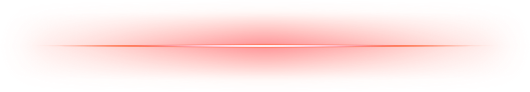 Glowing Red Neon Line Light
